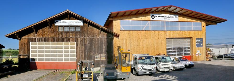 Gebäude der Maeder Holzbau AG in Kerzers